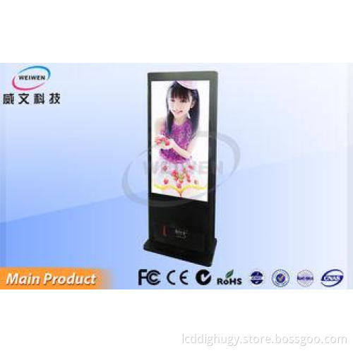 Car Exhibition HD Floor Standing Digital Signage Kiosk with